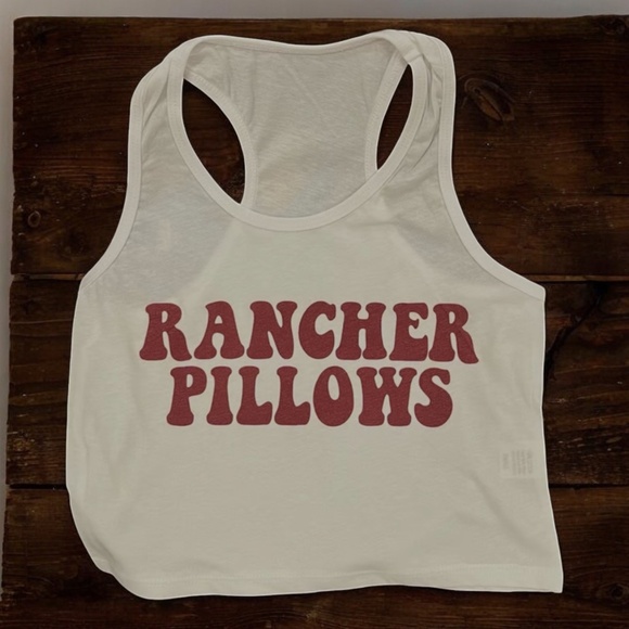 Rancher Pillows Crop Tank - Picture 1 of 1
